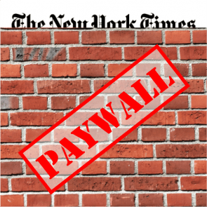 Betaalmuur New York Times 