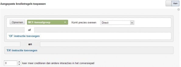Direct verkeer devalueren