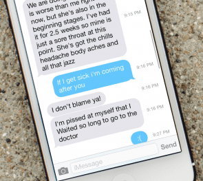 Extra context in de berichten app in iOS 7.