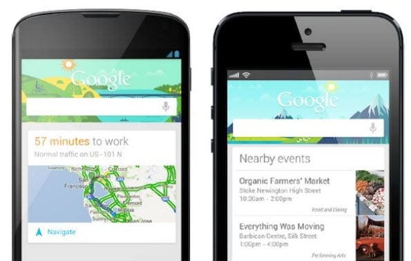 Visual Google Now