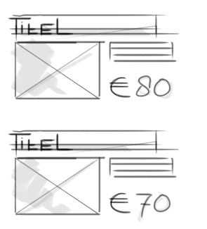 Adaptive weergave van een e-mail