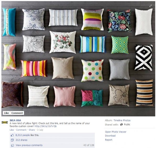 interactie-facebook-pagina