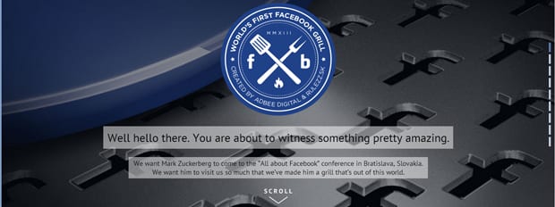 The facebook grill one