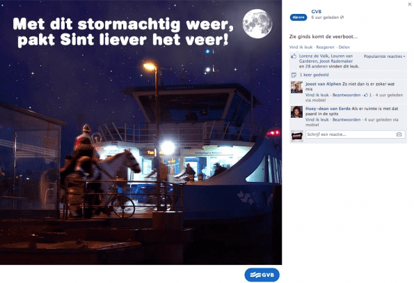 GVB inhaker sinterklaas Brandfighters