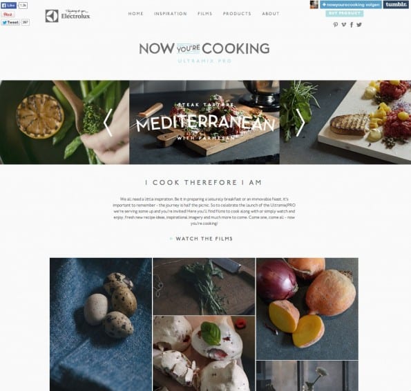 Now you're Cooking - Electrolux