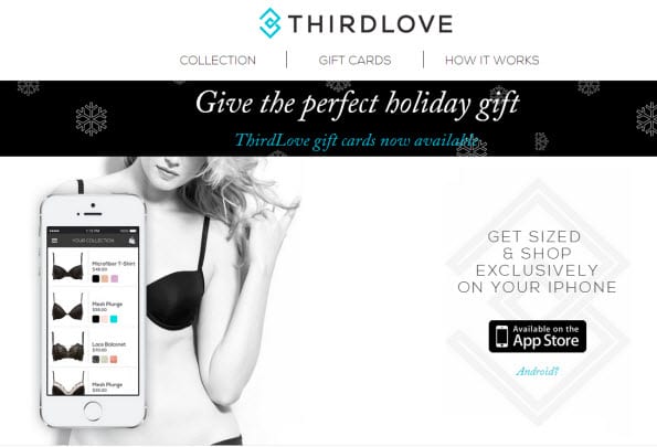 Efficiëntie door techniek: ThirdLove