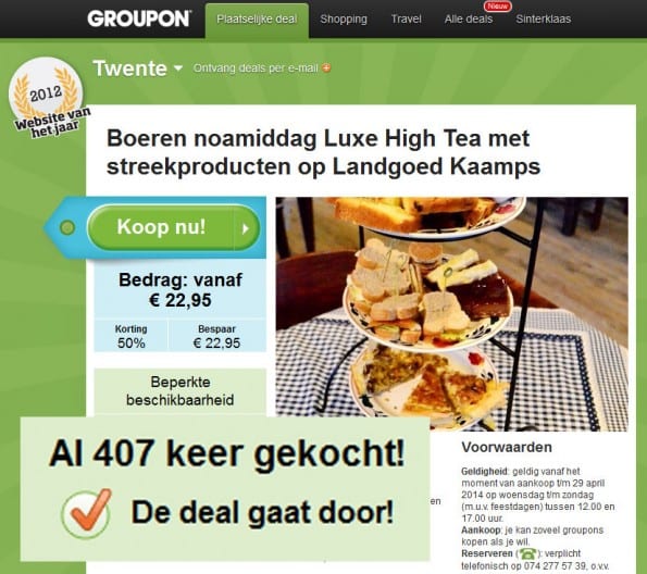 aantal gesloten deals