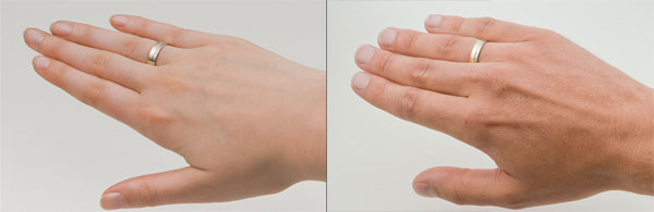 trouwring hand