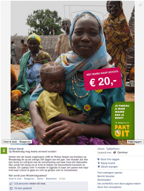 Oxfam Novib - Pakt Uit op Moederdag