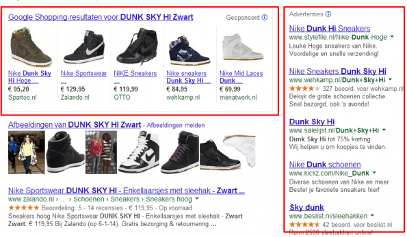 Google Shopping jan 2014 screenshot