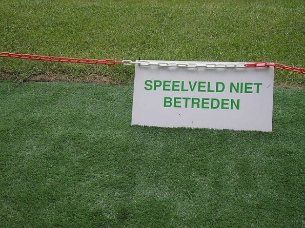 speelveld-niet-betreden