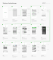 De wireframes voor de ontwikkeling van de Frankwatching-app.