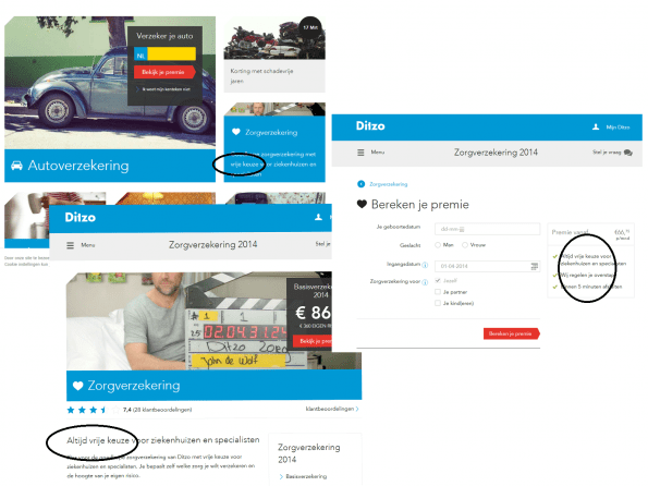 Ditzo - door te herhalen sneller leesbaar