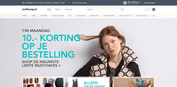 Wehkamp slecht leesbaar lettertype