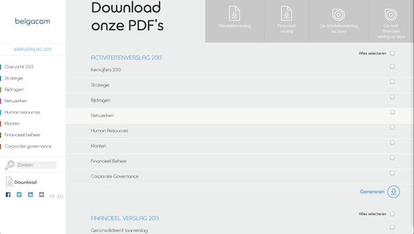 Belgacom jaarverslag