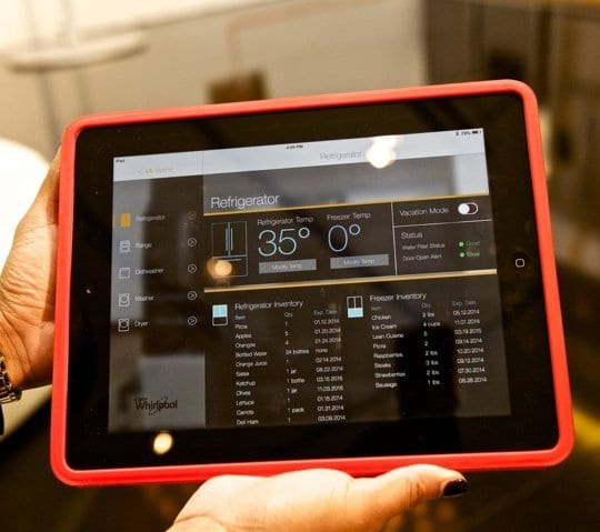 Whirlpool introduceerde een hele rits connected producten op de CES afgelopen januari.