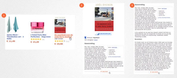 informatie aanbieden bol.com lees meer knop