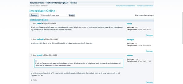 Radar's forum