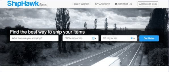 shiphawk homepage