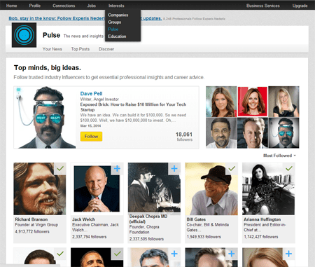 LinkedIn Top  Influencers