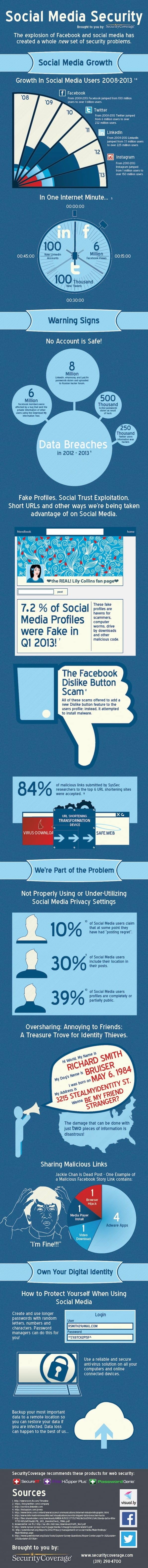 Veilig omgaan met social media - ben jij alert [infographic]