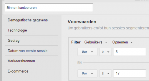 visual binnen kantoor uren
