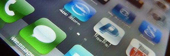 Apps op telefoon