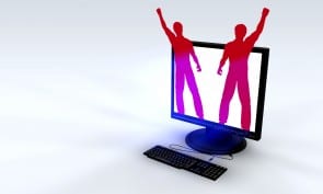 Internet revolution concept