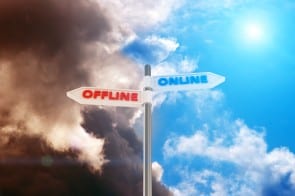 Offline vs online