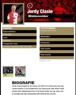 Jordy Clasie informatie