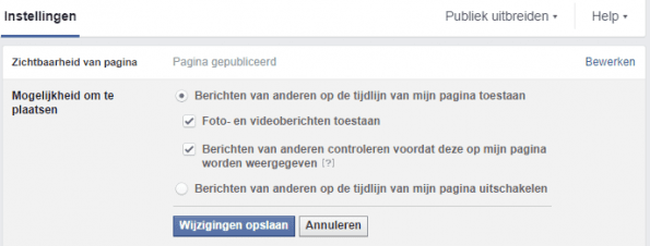 zichtbaarheid
