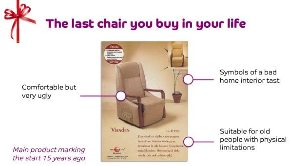 Prominent chair
