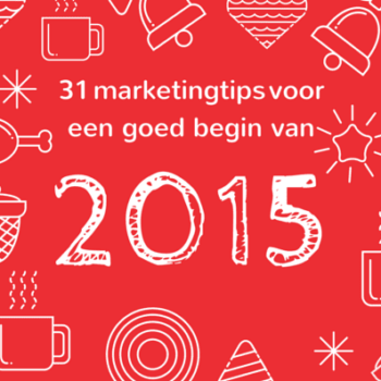 Verbeter in januari elke dag je online marketing: 31 tips