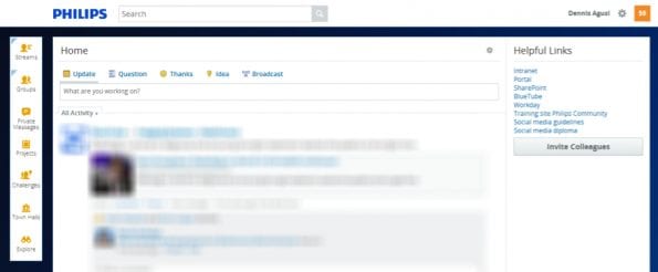 Philips community screenshot