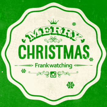 Frankwatching wenst je fijne kerstdagen!