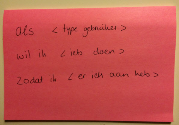 User story