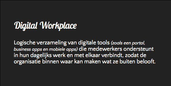 DW definitie