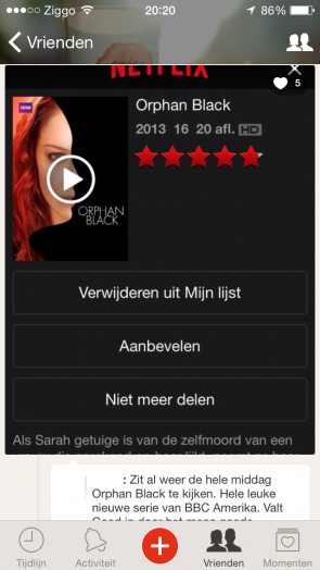 Series doen het goed