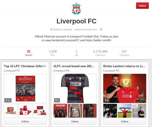 pinterest liverpool