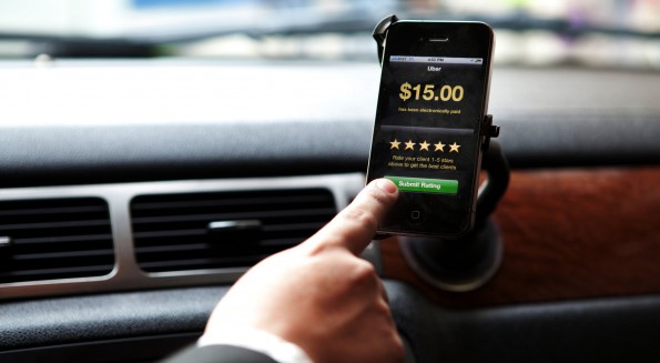 Uber een tweezijdige marktplaats
