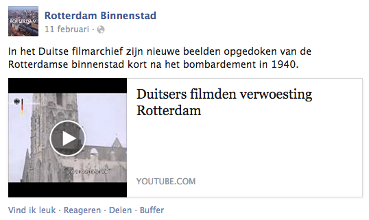 03 YouTube link delen op FB