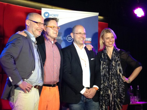 de vier sprekers van CMFF15