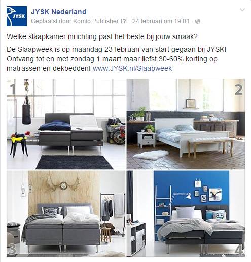 Jysk slaapweek