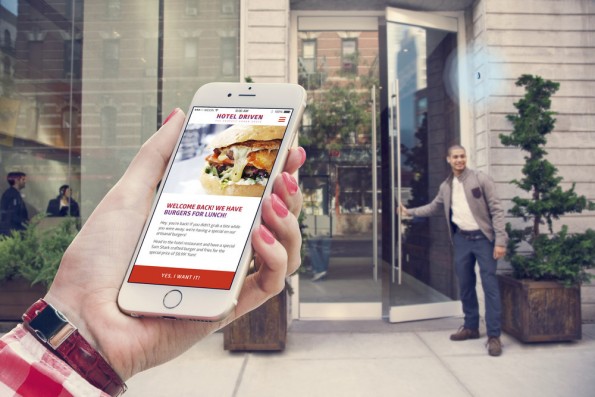 Promoties en verwelkoming met Location Based Services