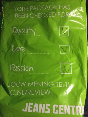 Jeanscentre verpakking