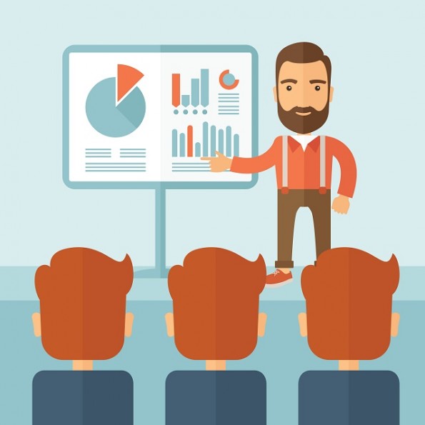 Business presentation.