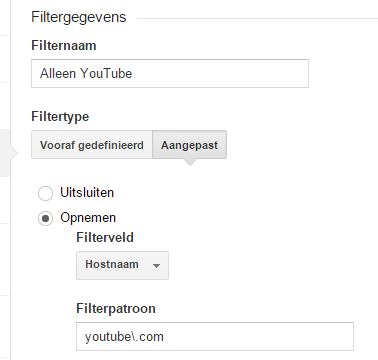 visual alleen YouTube