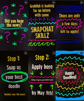 Grubhub snapchat case