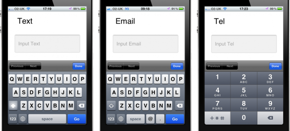 input-types