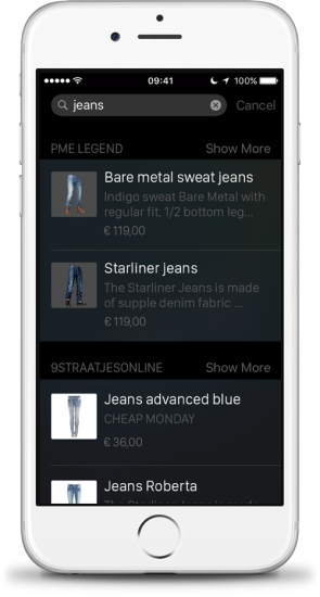 Zoeken in Spotlight op de iPhone in iOS9
